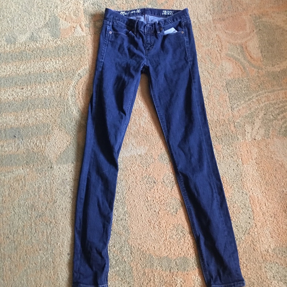 Madewell skinny jeans size 25